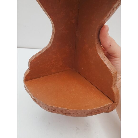 Corner shelf Ornate Knick knack tow tiers Vintage Wood Shelf - Picture 3 of 10